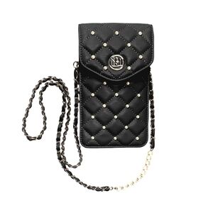 New! Badgely Mischka Pearl Embellished Crossbody Phone Holder
